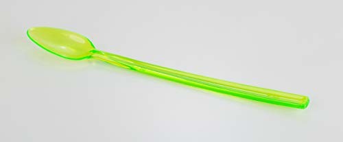 Kimmel 21-000-3013-1 łyżka do limonki (6 sztuk), tworzywo sztuczne, zielona przezroczysta