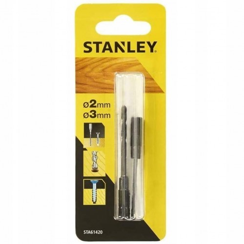 Stanley WIERTŁA PILOTUJĄCE DO DREWNA 2,0 3,0mm HEX STA61420-XJ