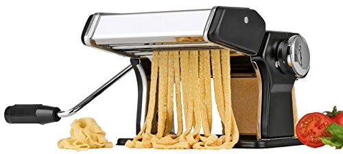 GOURMETmaxx Gourmetmaxx 09952 wałek do ciasta Profi | stal nierdzewna | | produkcji do makaronu | do maszynki do makaronu spaghetti, makaronu korby 09952
