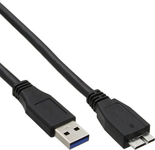 InLine 35403 kabel USB 3.0, A na Micro B, czarny, 0,3 m 35403
