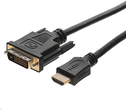 Helos 5 m, HDMI/DVI-D 3 m HDMI DVI-D czarny