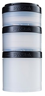 BlenderBottle ProStak Expansion Pak 3 kontenerów (250ml, 150 ML i 100 ML) łącznie z 1. kieszeń na tabletki, , , 500269