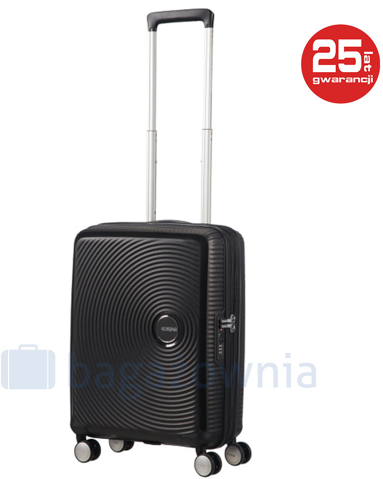 Samsonite AT by Mała walizka kabinowa AT SOUNDBOX 88472 Czarna - czarny