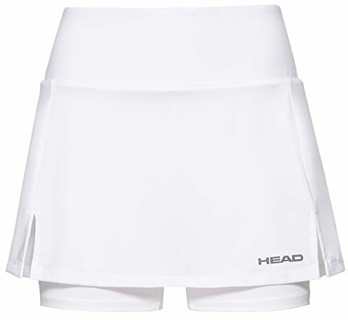 HEAD dziewczęca koszulka klubowa Basic Skirt G, biały, 164