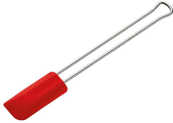 Kuchenprofi mała łopatka silikonowa 20 cm czerwona KU-1008031400