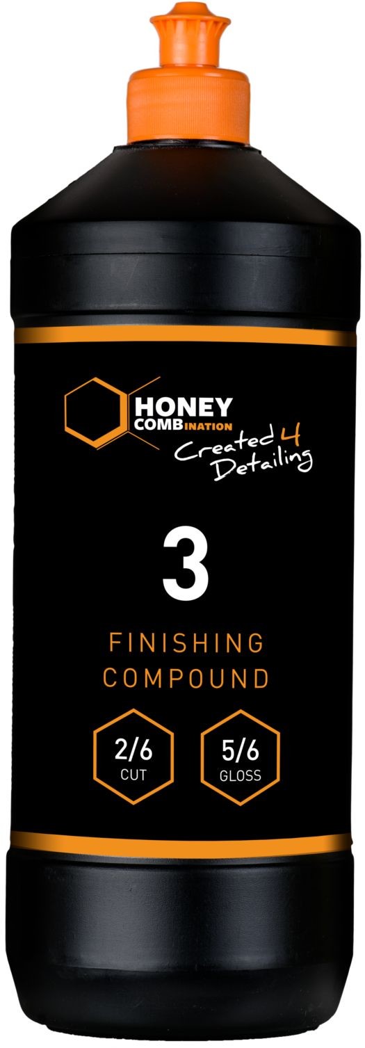 Honey combination Honey Combination Finishing Compound 3  wykończeniowa pasta polerska do twardych lakierów, baza wodna 1l HON000082