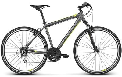 Kross EVADO 3.0 Me 2019 28R17 szary/limonka (010987)