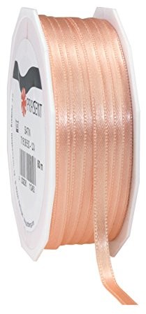 C.E. Pattberg C.E. Pattberg Wstążka, poliester, morela, 6 mm-50 m 7180650-021