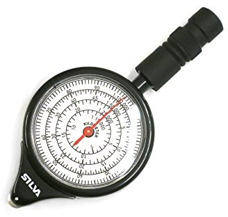 Silva karta nóż Map measurer Path mapa nóż, czarna, One Size 30-0000037507