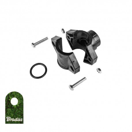 BRADAS Obejma opaska na rurę PE 32mm GW 3/4" Bradas 7513 DSRA10O32F34