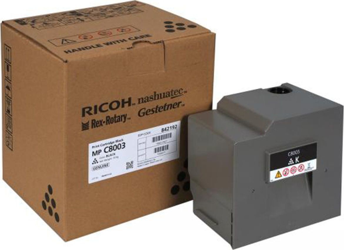 Ricoh Ricoh Toner 842192 Black MPC 6503/8003 842192