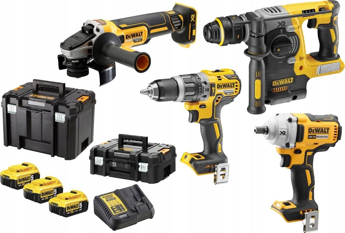 DeWALT Zestaw elektronarzędzi 10-elementowy DK428P3T DK428P3T