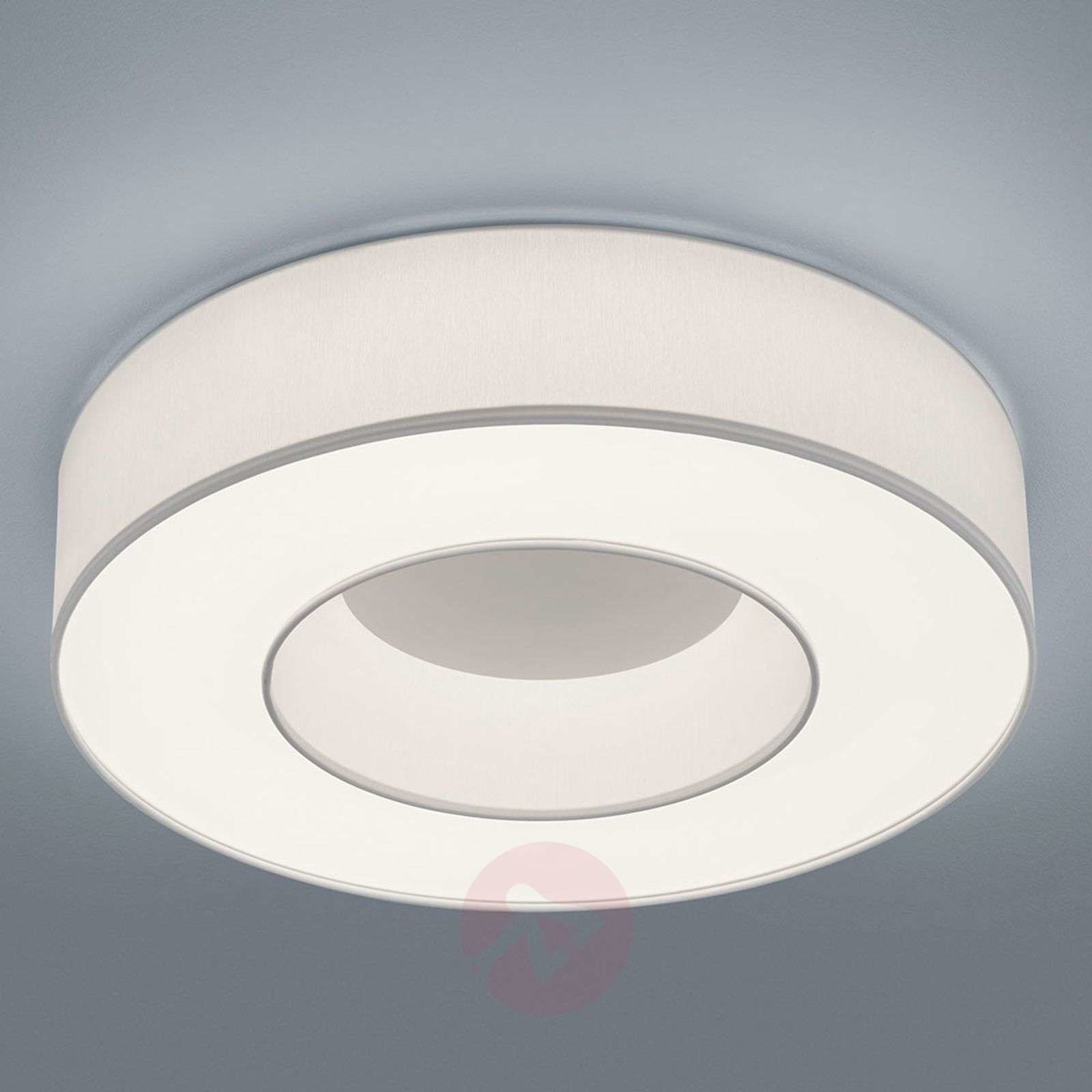 Helestra Lomo - lampa sufitowa LED, biała chintz