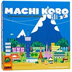Фото - Фігурки / трансформери Asmodee Pandasaurus Games Machi Koro - Rodzinne gry planszowe - Gry dla dorosłych na wieczór gier - Gry karciane dla dorosły