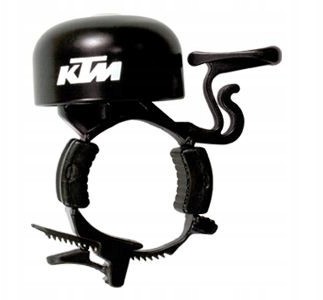 KTM Dzwonek Rowerowy Czarny 32mm