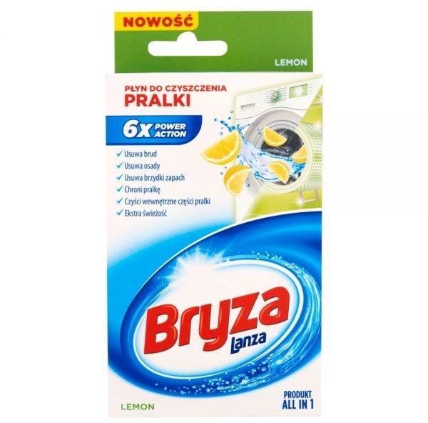 Benckiser Płyn do czyszczenia pralki Bryza Lanza Lemon 250 ml
