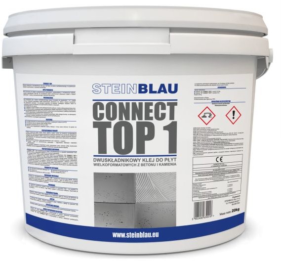 STEINBLAU Klej Connect 15,5 kg z emulsją Connect 4,5 l B-CON-15,5-EM