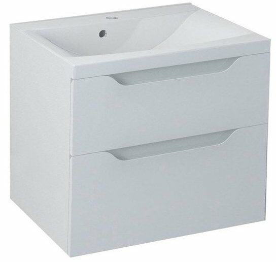 Sapho WAVE szafka umywalkowa 60x65x47,8cm biała WA064) WA060-3030
