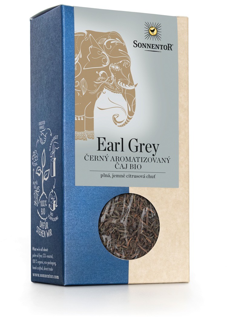 Sonnentor BIO Earl Grey Loose Tea 90 g