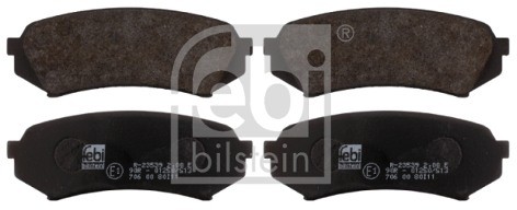 FEBI Zestaw klocków hamulcowych, hamulce tarczowe FEBI 16731