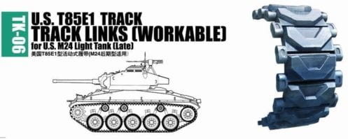 Trumpeter U.S. T85E1 track for U.S. M24 light tank (late) 02036