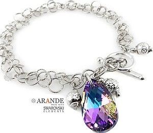 Swarovski Arande Bransoletka VITRAIL SREBRO KOLORY 1906008639