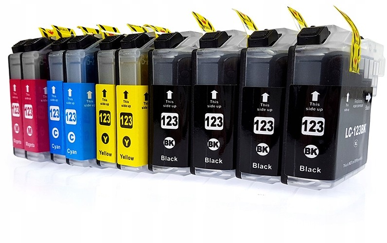 Tusz Do Drukarki Brother DCP-J132W DCP-J152W LC123