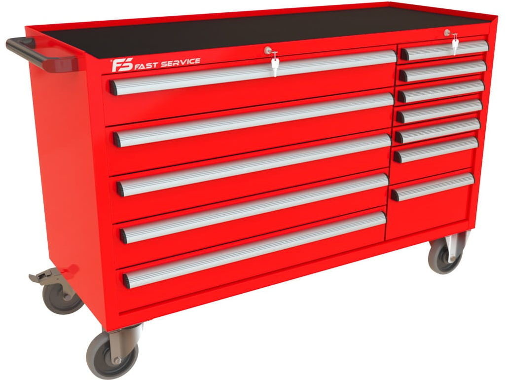 Fastservice Wózek warsztatowy MEGA z 12 szufladami PM-215-19 PM-215-19