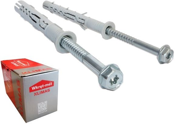 Kołek Kołki Ramowe Rozporowe Kpr-fast 10x200 25szt