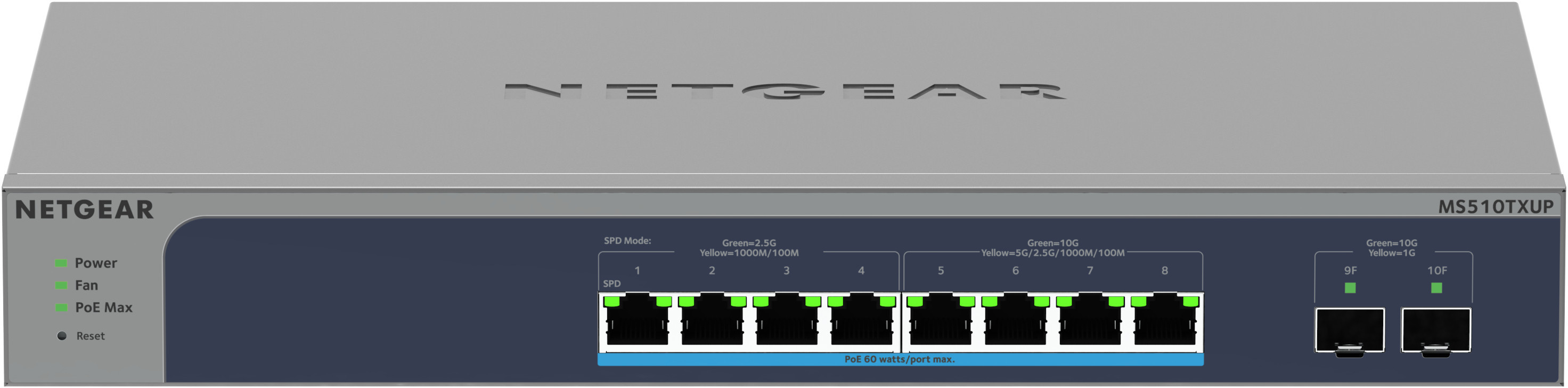 Netgear MS510TXUP-100EUS 10P MG U60 POE+ SMART PRO