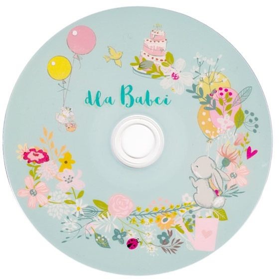 Płyta DVD TS dla Babci wianek (DVD-R 4,7GB 16x)