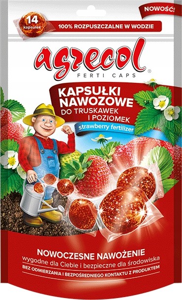 Ferticaps Kapsułki Nawozowe Truskawek Poziomek x14
