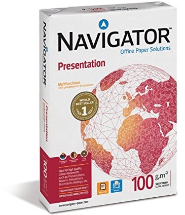 NAVIGATOR Navigator nav1024 wysokiej jakości papier do prezentacji dokumentów (100 G/M, format A3) 500 arkuszy białe NAV1003