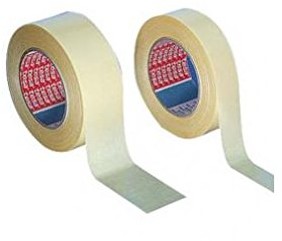 tesa Tkanina fix podłogi, biały 25 m taśmy: 25 mm 04934-00000-00