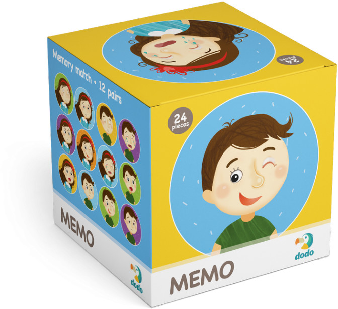 TM Toys DODO Minigra memory Emocje