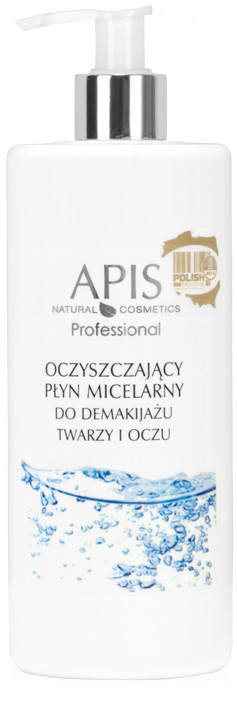 Apis Professional Oczyszczający Płyn Micelarny Do Demakijażu Twarzy I Oczu 500ml 7110