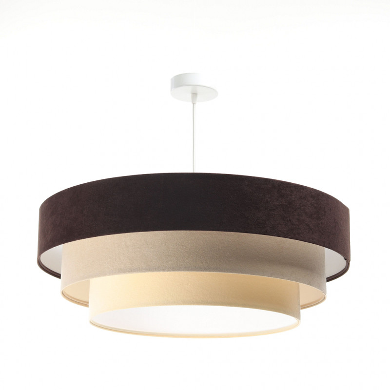 ImoLight Lampa wisząca Dalia Mix Brązowo-Beżowo-Kremowo-Biała 050-081-60 // IL-Dl-020