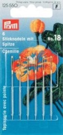 Prym Igły do haftowania z koronką i złoty igielne PRYM_125550