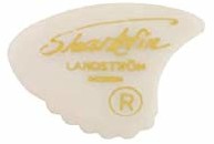 Sharkfin Sharkfin 661003 Plectren, Goldprint, 12 sztuk biały 525106