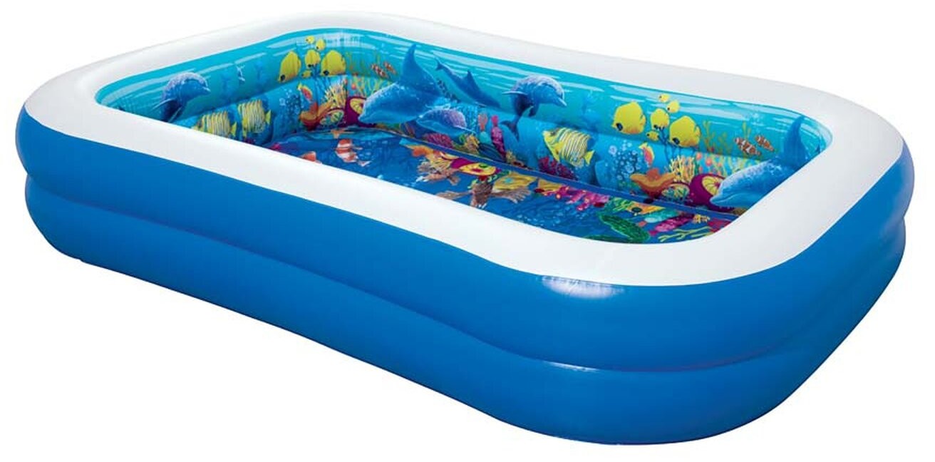 Bestway Basen z efektem 3D 51x262x175 cm niebieski