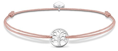 THOMAS SABO Thomas Sabo damska bransoletka ls031  401  19 srebro wysokiej próby cyrkonia biały kolor srebrny, beżowy, biały LS031-401-19-L20v