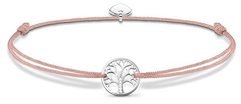 THOMAS SABO Thomas Sabo damska bransoletka ls031  401  19 srebro wysokiej próby cyrkonia biały kolor srebrny, beżowy, biały LS031-401-19-L20v