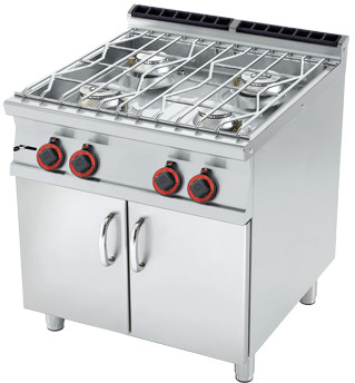 RM Gastro Kuchnia wodna 6 palnikowa z szafką PCA 712 GP PCA-712-GP
