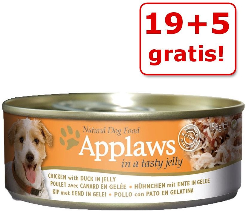 Applaws , 6 X 156 G - Kurczak Z Łososiem I Warzywami