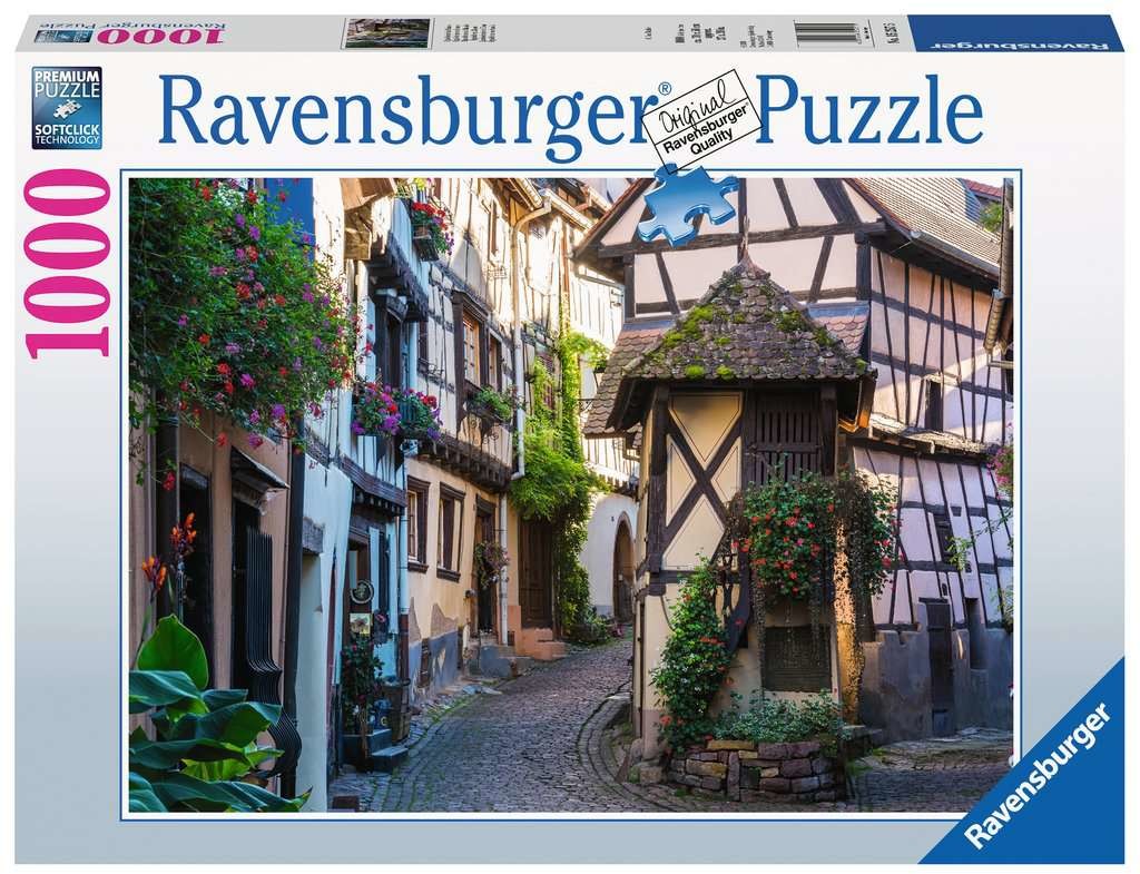 Ravensburger Puzzle 1000 - Eguisheim w Alzacji, Francja, Eguisheim im Elsass
