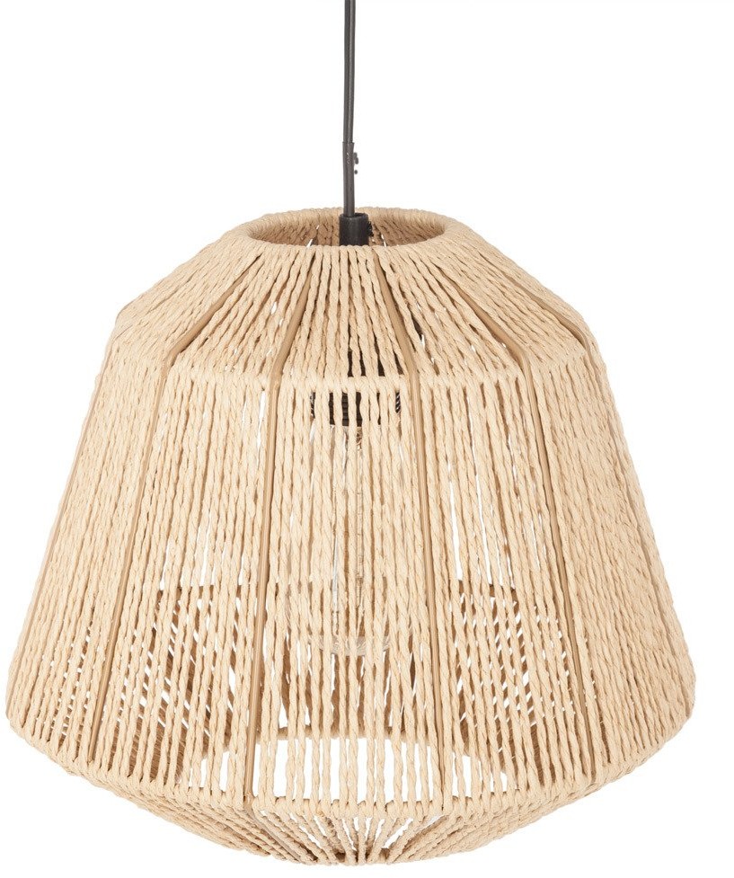 Atmosphera Lampa sufitowa etniczna atrakcyjne oświetlenie wiszące z kloszem E27 B07GVJNY6R