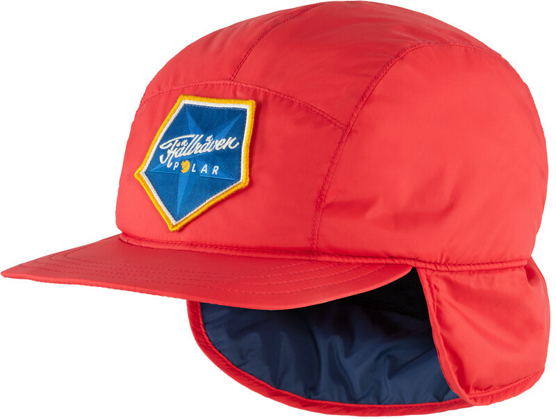 Fjällräven Fjällräven Polar Ocieplana czapka, true red S/M 2020 Czapki z daszkiem 78005-334-S/M