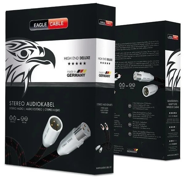 Eagle Cable High End Stereo Audio Xlr 0,75m