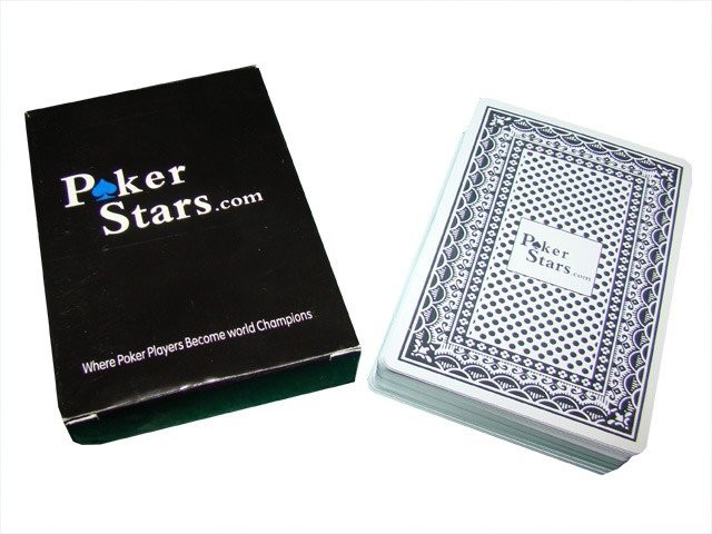 Pokerstars Karty do gry. Poker Stars. 100% plastik. 1 talia POK_STARS_1talia