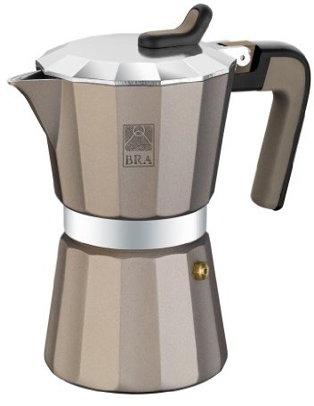 BRA Titanium aluminium oraz ekspres do kawy, 3 filiżanki A170576